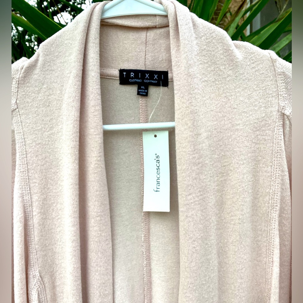 Light Beige Francesca's Cardigan